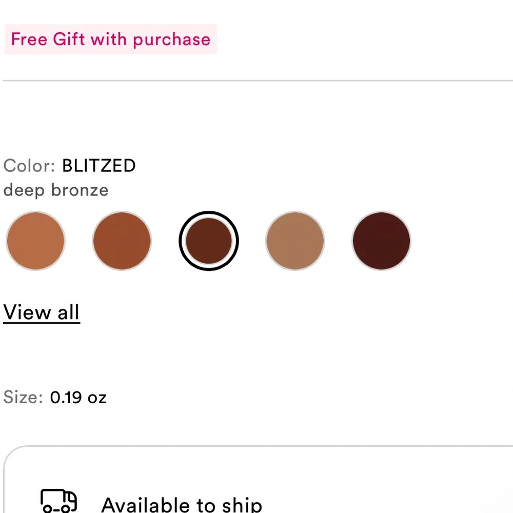 Milk ‘Blitzed’ Matte Cream Bronzer Stick